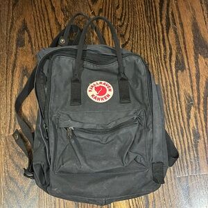 Fjallraven Kanken Black Backpack
